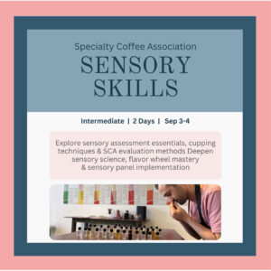 SCA Sensory Skills Intermediate Course Sep 3-4